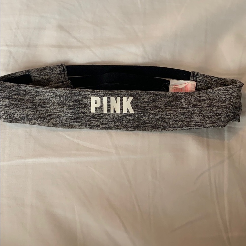 PINK gray headband